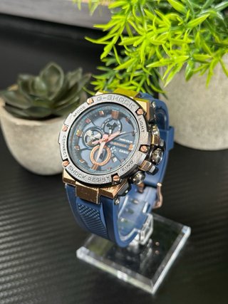 Reloj G-Shock B100 Azul Cobre