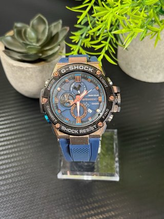 Reloj G-Shock B100 Azul Cobre