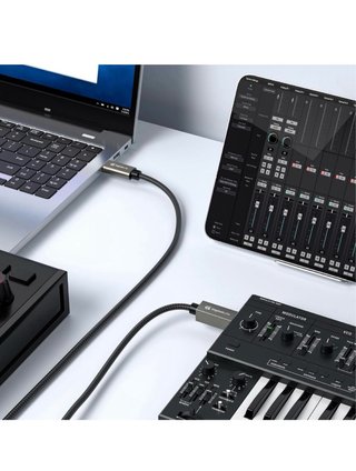 Cavo DigitalLife MIDI USB C a U