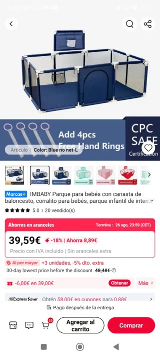 Pack de bebé para niña