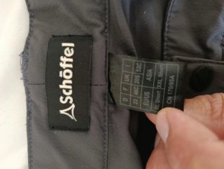 Pantaloni Schöffel Uomo XL/46/56 Grigio