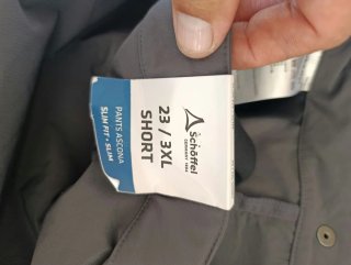 Pantaloni Schöffel Uomo XL/46/56 Grigio
