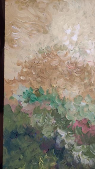 Cuadro óleo pintado a mano Sueño de Colores