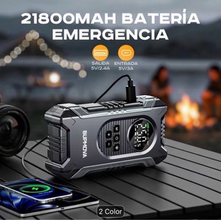 Arrancador Coche 12000A + Compresor Aire