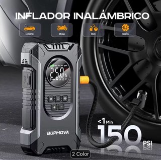 Arrancador Coche 12000A + Compresor Aire