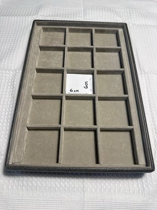 Bandejas Joyeria Tienda Muestrario Beige Marron