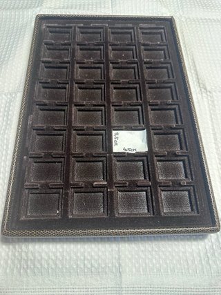 Bandejas Joyeria Tienda Muestrario Beige Marron