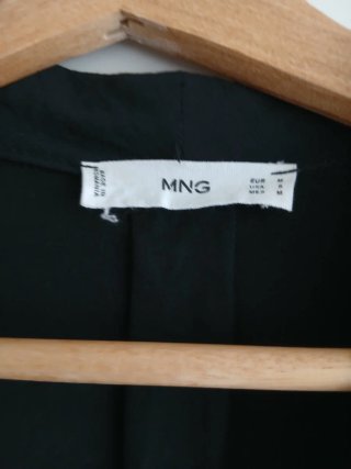 Blusa Mango Negra Talla M