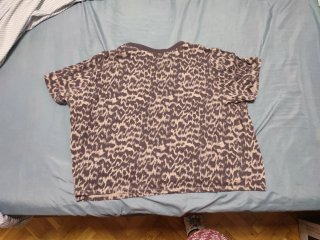 Camiseta Estampado Leopardo Talla XL
