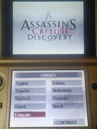 Assassin's Creed II Discovery Nintendo DS