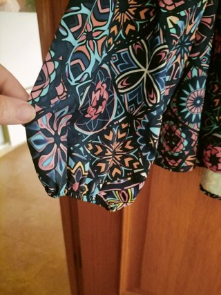 Camisa estampada mujer talla XXXL