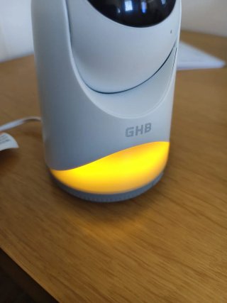 GHB Cámara Vigilancia Bebé 5 IPS 720P