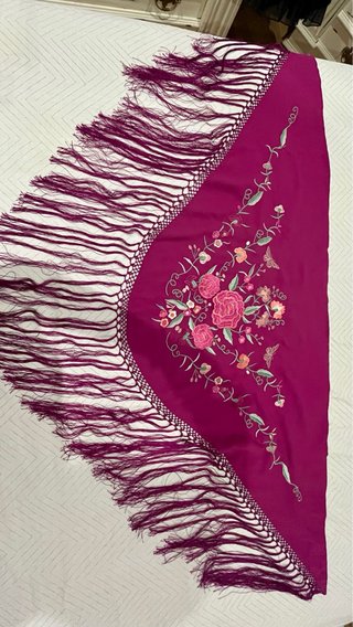 Mantoncillo Flamenca Bordado