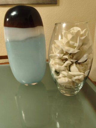 Jarrones decorativos cristal