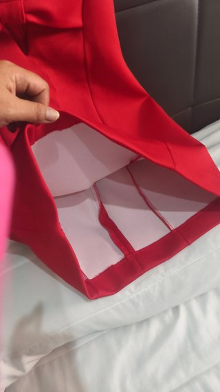 Vestido Zara Rojo Talla S Nuevo