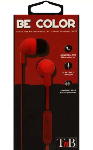 Auriculares T'nB Be Color con Micrófono