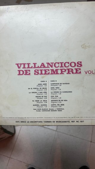 Vinilo Villancicos de Siempre Vol. 1