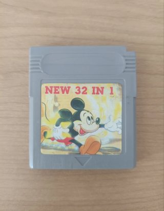 Cartucho 32 en 1 Game Boy