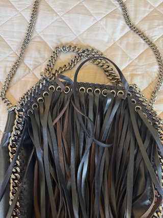 Stella McCartney falabella mini con frange