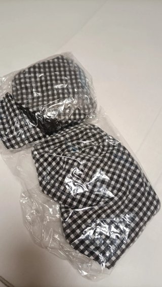 Bikini Vichy Negro y Blanco Talla 44/95F