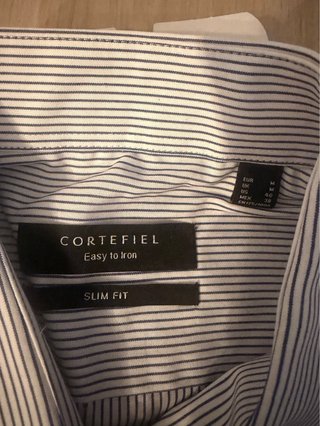 2 Camisas Emidio Tucci y Cortefiel talla M Azul