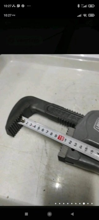 Llave grifa de aluminio de 36" NUEVA
