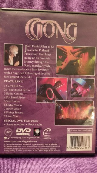 Gong en concierto - Classic Rock Legends DVD