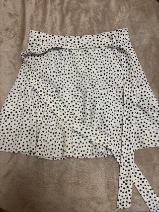 Falda pantalón lunares