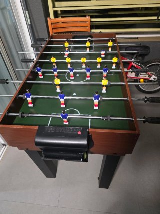 Mesa Juego Futbolín Air Hockey Billar.T-602060243