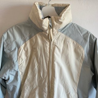 Chaqueta de esquí Quechua Talla 36 Blanca y Azul