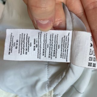 Chaqueta de esquí Quechua Talla 36 Blanca y Azul