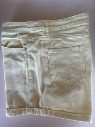 Pantalón corto amarillo Denim Co. Talla L