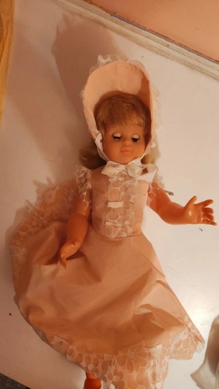 Muñeca comunión vintage