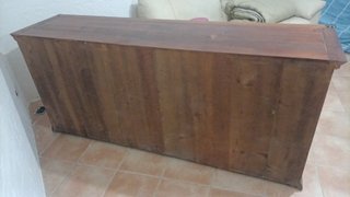 Credenza in legno massello rustico