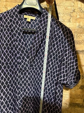 Blusa Michael Kors Azul y Morado