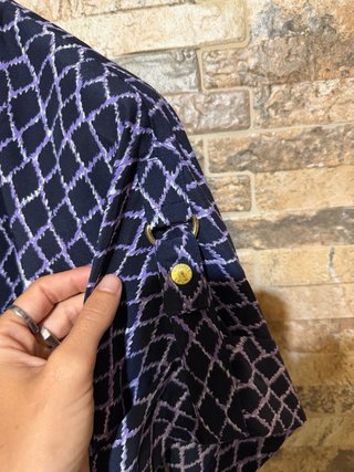 Blusa Michael Kors Azul y Morado