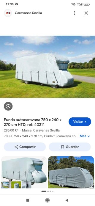 Funda para autocaravana HTD