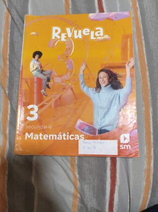 Libro Matemáticas 3 secundaria Revuela