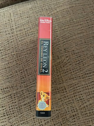 Cinta VHS El Rey León 2: El Tesoro de Simba