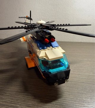 Set Lego elicottero sos naufragio #7738
