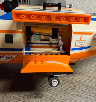 Set Lego elicottero sos naufragio #7738