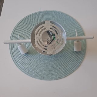 Lámpara Techo Ikea Triple Blanca