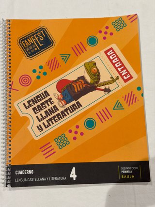 Cuaderno de Lengua castellana y literatura 4