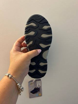 Sandalias niño azul y gris 34