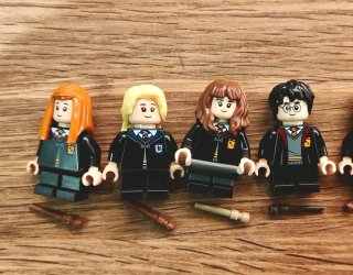 Lote alumnos de Hogwarts Lego Harry Potter