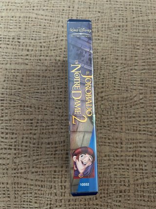 Cinta VHS El Jorobado de Notre Dame 2