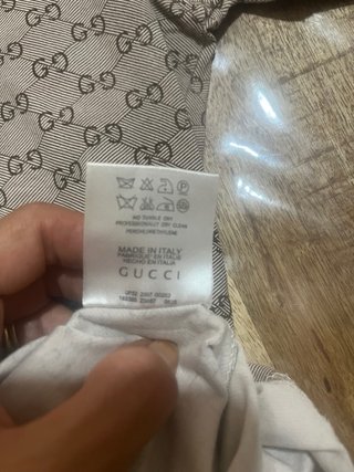 Polo Gucci Beige GG Monogram