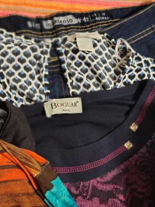 Zara Mujer Chaqueta Gris y otras marcas.