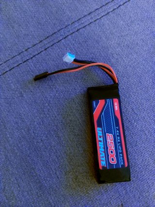 Batería Lipo Ultimate 7.4V 2500mAh