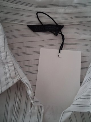 Blusa Zara Rayas Finas Talla S